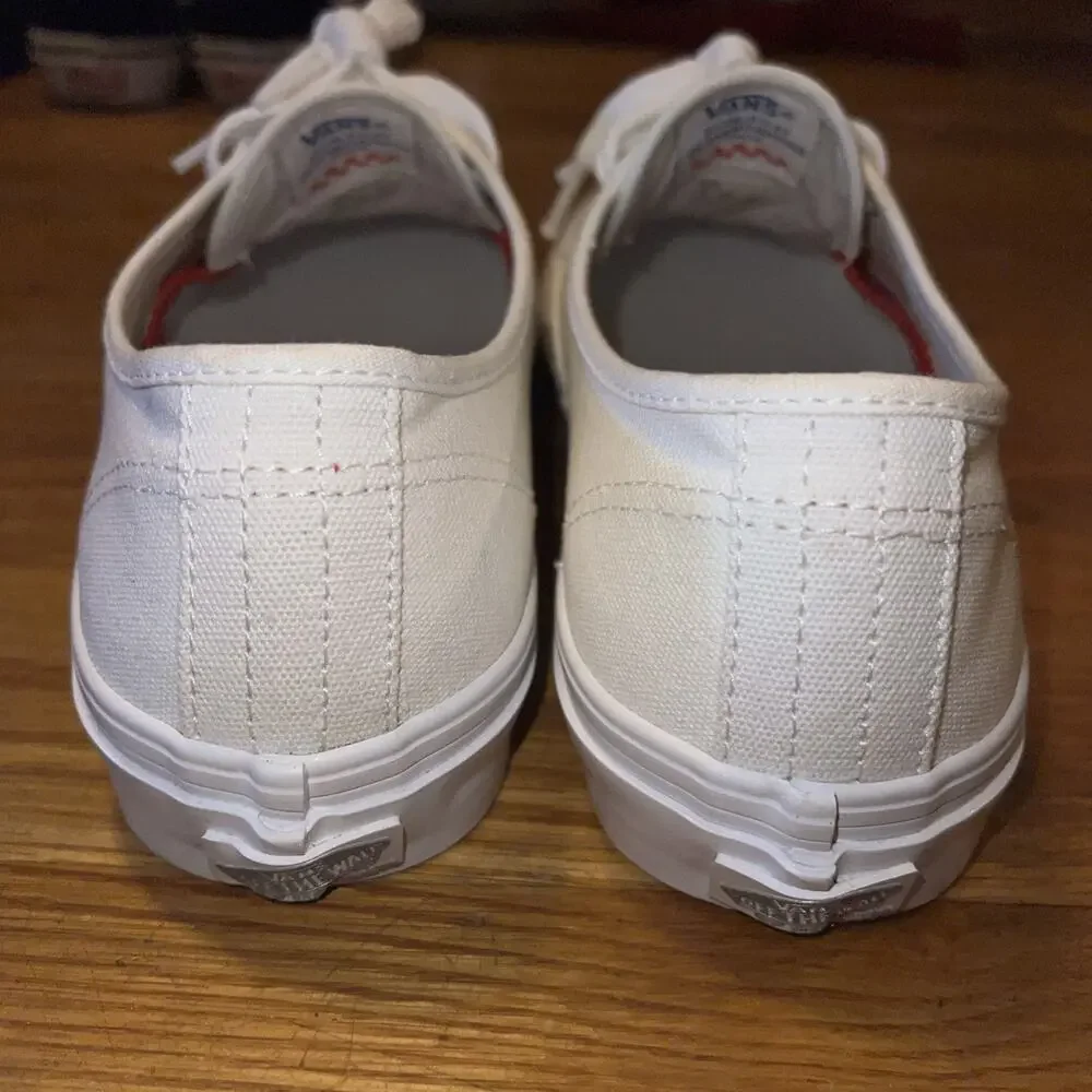 Vans Authentic Pro Pop Cush True White Men Size 8.5/Women 10 NEW.NWOB